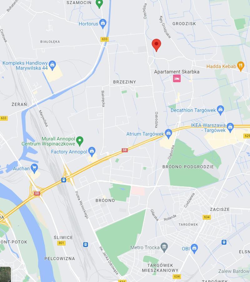 Apartament 3 Pokojowy Lub Pokoj W Mieszkaniu W Nowym Bloku Варшава Екстер'єр фото